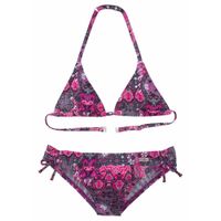 BUFFALO Bikini  antracit siva / roza / crna