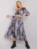Dress-LC-SK-22K-3062-4.17P-Grey-Black