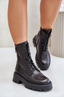 BIG STAR SHOES Bőr Béléssel Ellátott Csizmák Női Big Star