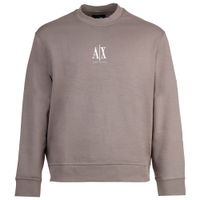ARMANI EXCHANGE Sweater majica  svijetlosmeđa / bijela