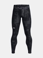 Under Armour UA HG Armour Printed Legginsy Czarny