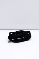 Corbby Black round laces