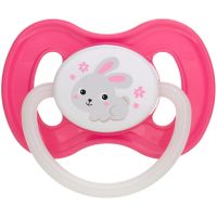 Canpol babies Bunny & Company 0-6m пустушка Pink 1 кс