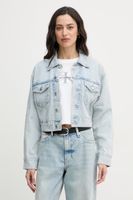Calvin Klein Jeans Jachetă scurtă pentru femei, din denim