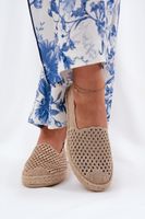 Espadryle Damskie Z Plecionką Vinceza