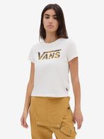 Vans Warped Floral Tricou Alb