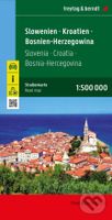 Slovinsko-Chorvatsko-Srbsko-Bosna-Hercegovina-Černá Hora-Makedonie 1:1 000 000 / automapa - kniha z kategorie Mapy Evropy