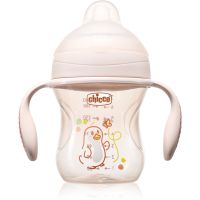Chicco Transition Cup 4m+ kubek treningowy z uchwytami Pink 200 ml