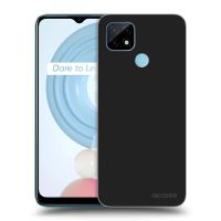 Silikónový čierny obal pre Realme C21Y - Clear