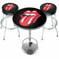 Barhocker Garnitur - THE ROLLING STONES - CLASSIC TONGUE