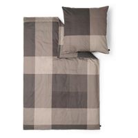 Bugatti POSTEĽNÁ BIELIZEŇ, flanel, makosatén, hnedá, béžová, 140/200 cm
