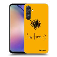 Silikónový prehľadný obal pre Samsung Galaxy A54 5G A546B - I am fine