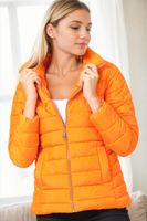 Z9746 DEWBERRY WOMEN'S JACKET-ORANGE