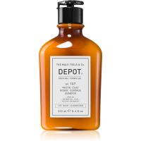 Depot No. 107 White Clay Sebum Control Shampoo čistiaci šampón pre mastné vlasy a vlasovú pokožku 250 ml