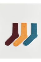 LC Waikiki Embroidered Men's Socks 3-Piece