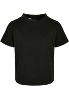 Girls' T-shirt Basic Box black