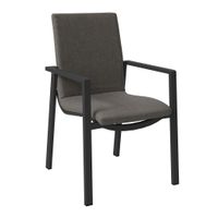 Amatio ZÁHRADNÉ KRESLO, kov, textil