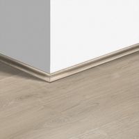 Listwa Przypodłogowa Mdf Ćwierćwałek Wklęsły 2400X17X17 Dąb Szczotkowany Beżowy Qsscot04764