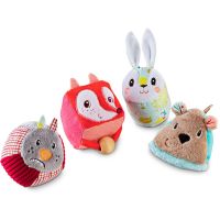 Lilliputiens Set of 4 Textile Shapes Forest παιχνίδι δραστηριοτήτων 4 τμχ