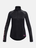 Under Armour UA Tech Graphic 1/2 Zip Gyerek Póló Fekete