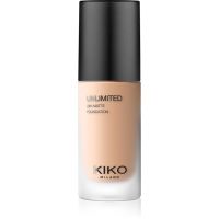 KIKO Milano Unlimited 24H Matte długotrwały podkład matujący z kwasem hialuronowym odcień 5 NG Neutral Gold 30 ml