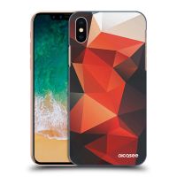 Silikónový čierny obal pre Apple iPhone X/XS - Wallpaper 2