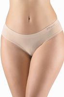 Bezešvé kalhotky Gina 04027P - bambus Béžová L/XL