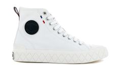 Palladium Palla Ace Canvas Mid - Pánske - Tenisky Palladium - Biele - 77015-116-M - Veľkosť: 47