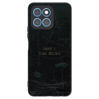 Silikónový čierny obal pre Honor X6 - DON´T TAG