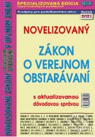 Novelizovaný Zákon o verejnom obstarávaní (Novelizovaný zákon o verejnom obstarávaní s aktualizovanou dôvodovou správou v úplnom znení.) - kniha z…