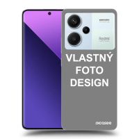 Silikónový čierny obal pre Xiaomi Redmi Note 13 Pro+ 5G - Vlastný fotka/motiv