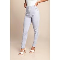 Elegante Enge Hose, Flieder