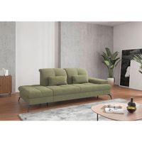 Sit & More LEŇOŠKA, textil, svetlozelená