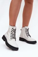 Dámské kotníkové kožené boty Sergio Leone