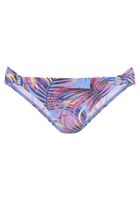 LASCANA Bikini donji dio 'Breese'  nebesko plava / svijetložuta / patlidžan / svijetloroza