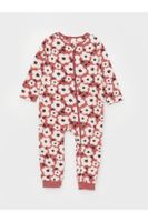 LC Waikiki LCW baby Crew Neck Baby Girl Fleece Jumpsuit