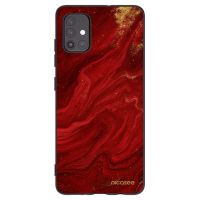 Silikónový čierny obal pre Samsung Galaxy A51 A515F - Red