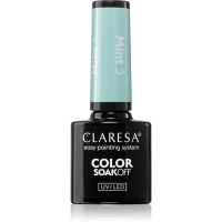 Claresa SoakOff UV/LED Color Mint gel lak za nohte odtenek 3 5 g