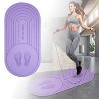 Podložka na cvičení inSPORTline Ampfinity 123x60x0,6 cm fialová