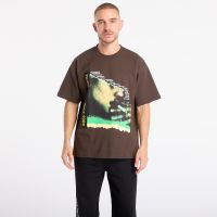 Koszulka PLEASURES Domination T-Shirt Brown XXL