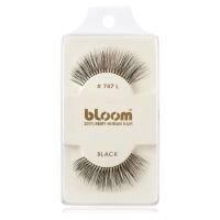 Bloom Natural künstliche Wimpern aus Naturhaar No. 747L (Black) 1 cm