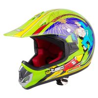 Dětská moto přilba W-TEC V310  Ghost Dot  L (53-54)