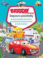 Brrrm...Dopravní prostředky - kniha z kategorie Omalovánky