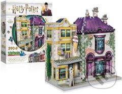 Puzzle 3D Harry Potter: Madam Malkinová a Zmrzlinářství Florea - puzzle z kategorie 3D puzzle