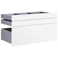 Hom`in SADA ZÁSUVIEK, biela, 90,9/50,3/46,8 cm