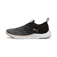 PUMA Softride Premier Slip-On Strick-Laufschuhe Damen, Schuhe, Schwarz, 35.5