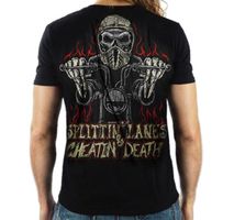 hardcore majica muško - VINTAGE VELOCITY SPLITTIN LANES - LETHAL THREAT - VV40149 M