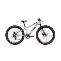 Juniorské kolo KELLYS MARC 70 24" - model 2025 12,5" (125-145 cm) Silver