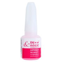 Diva & Nice Cosmetics Accessories Nails лепило за нокти с четка 7 гр.