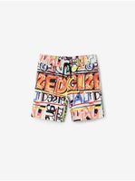 White Boys Patterned Shorts Desigual Aloha - Boys